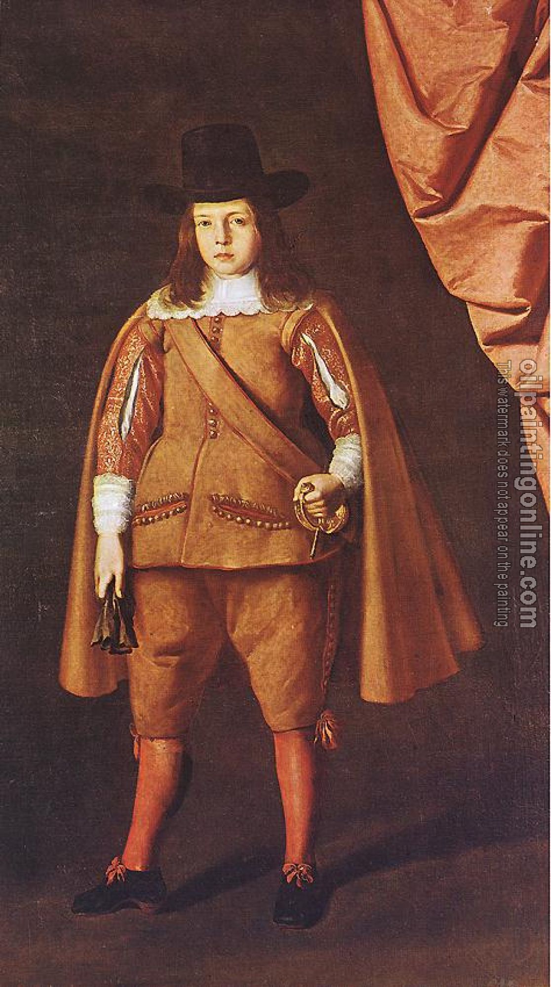 Zurbaran, Francisco de - Portrait of the Duke of Medinaceli